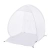 Spray Paint Shelter, 40 x 35 x 40 in Pop-Up Portable Spray Paint Tent with Built-In Floor, Exhaust Window and Storage Bag