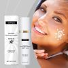SPF46 Tinted Moisturizer Daily UV Defense Cream Lightweight All-in-One Hydrating Skin Protector Natural Even Tone Non-Greasy Face Body Sun Care For Be
